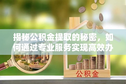 九龙揭秘公积金提取的秘密，如何通过专业服务实现高效办理？