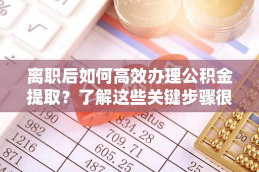 九龙离职后如何高效办理公积金提取？了解这些关键步骤很重要！
