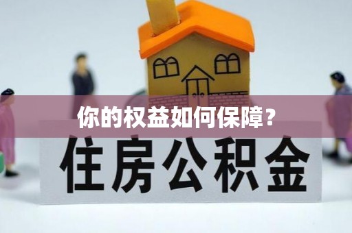 九龙你的权益如何保障？
