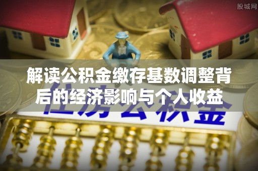 九龙解读公积金缴存基数调整背后的经济影响与个人收益