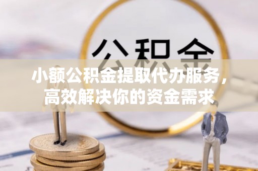 九龙小额公积金提取代办服务，高效解决你的资金需求