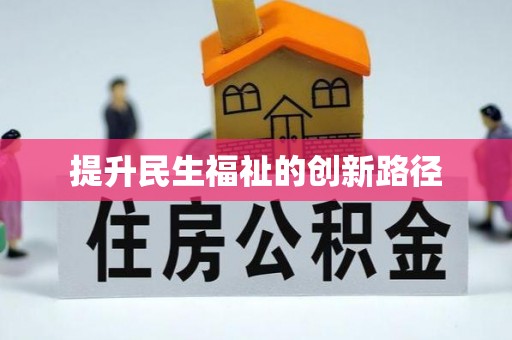 九龙提升民生福祉的创新路径