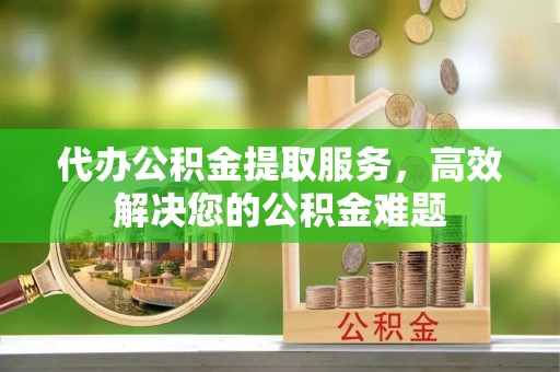 九龙代办公积金提取服务，高效解决您的公积金难题