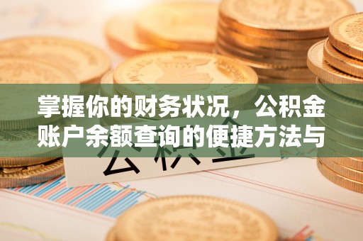 九龙掌握你的财务状况，公积金账户余额查询的便捷方法与重要性