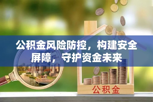九龙公积金风险防控，构建安全屏障，守护资金未来