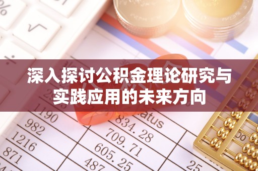 九龙深入探讨公积金理论研究与实践应用的未来方向