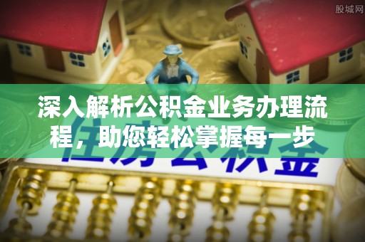 九龙深入解析公积金业务办理流程，助您轻松掌握每一步