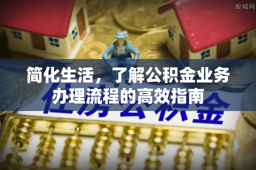 九龙简化生活，了解公积金业务办理流程的高效指南