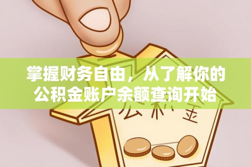 九龙掌握财务自由，从了解你的公积金账户余额查询开始