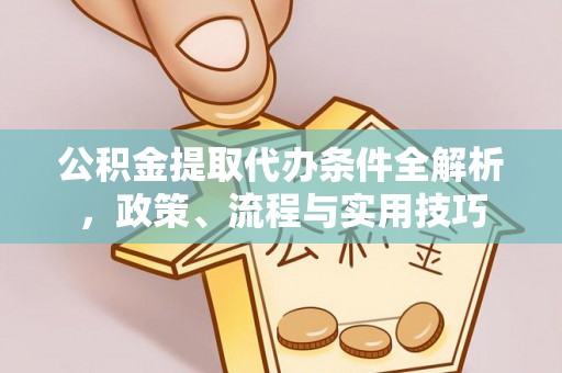 九龙公积金提取代办条件全解析，政策、流程与实用技巧