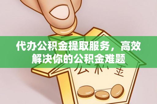 九龙代办公积金提取服务，高效解决你的公积金难题