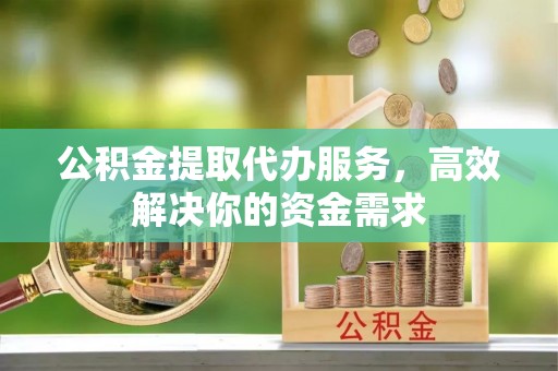 九龙公积金提取代办服务，高效解决你的资金需求