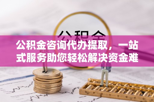 九龙公积金咨询代办提取，一站式服务助您轻松解决资金难题