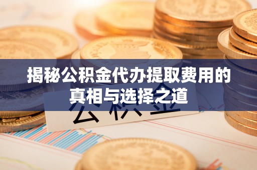 九龙揭秘公积金代办提取费用的真相与选择之道