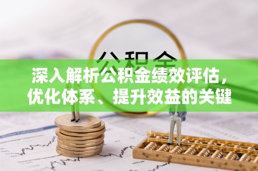 九龙深入解析公积金绩效评估，优化体系、提升效益的关键路径