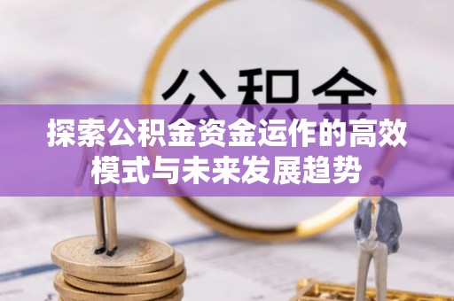 九龙探索公积金资金运作的高效模式与未来发展趋势