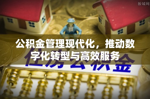 九龙公积金管理现代化，推动数字化转型与高效服务