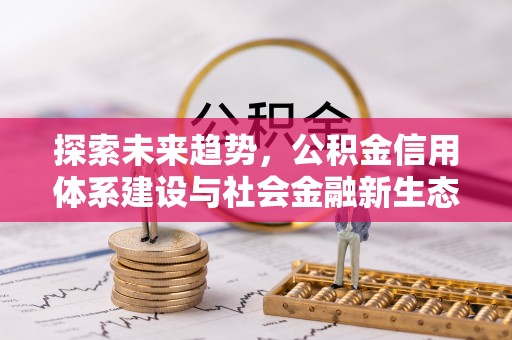 九龙探索未来趋势，公积金信用体系建设与社会金融新生态