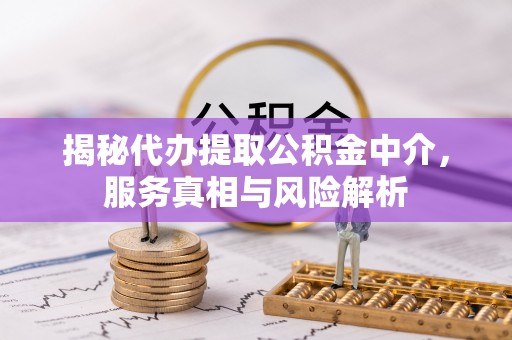 九龙揭秘代办提取公积金中介，服务真相与风险解析