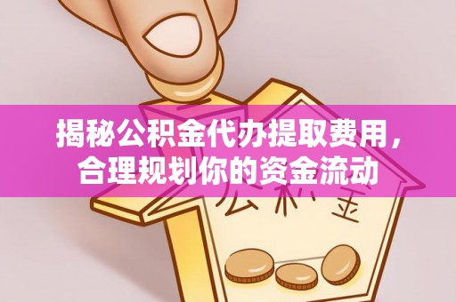 九龙揭秘公积金代办提取费用，合理规划你的资金流动