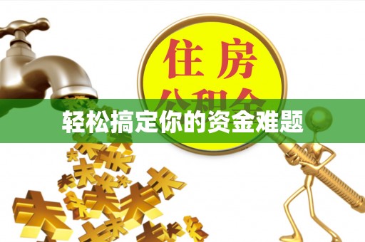 九龙轻松搞定你的资金难题