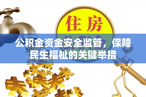 九龙公积金资金安全监管，保障民生福祉的关键举措