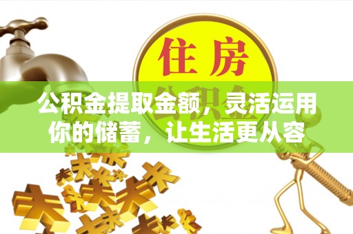 九龙公积金提取金额，灵活运用你的储蓄，让生活更从容