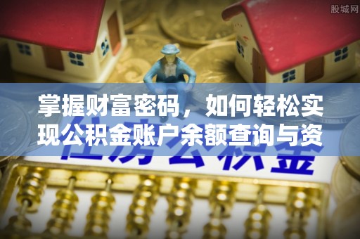 九龙掌握财富密码，如何轻松实现公积金账户余额查询与资金管理