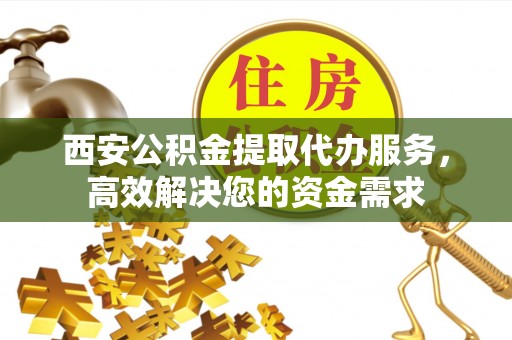 九龙西安公积金提取代办服务，高效解决您的资金需求