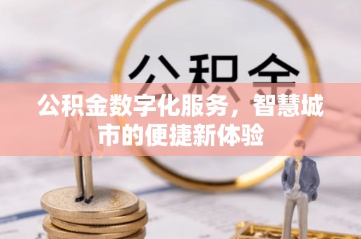 九龙公积金数字化服务，智慧城市的便捷新体验
