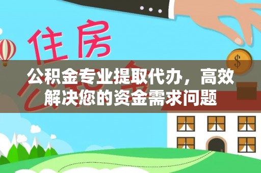 九龙公积金专业提取代办，高效解决您的资金需求问题