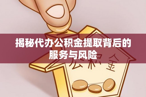 九龙揭秘代办公积金提取背后的服务与风险