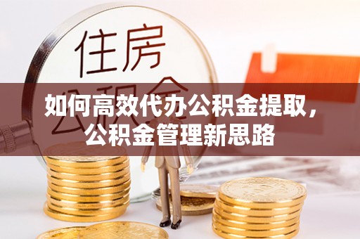 九龙如何高效代办公积金提取，公积金管理新思路