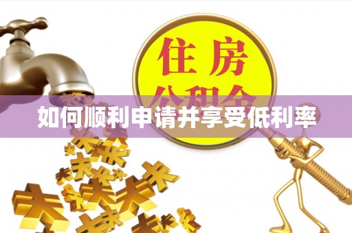 九龙如何顺利申请并享受低利率